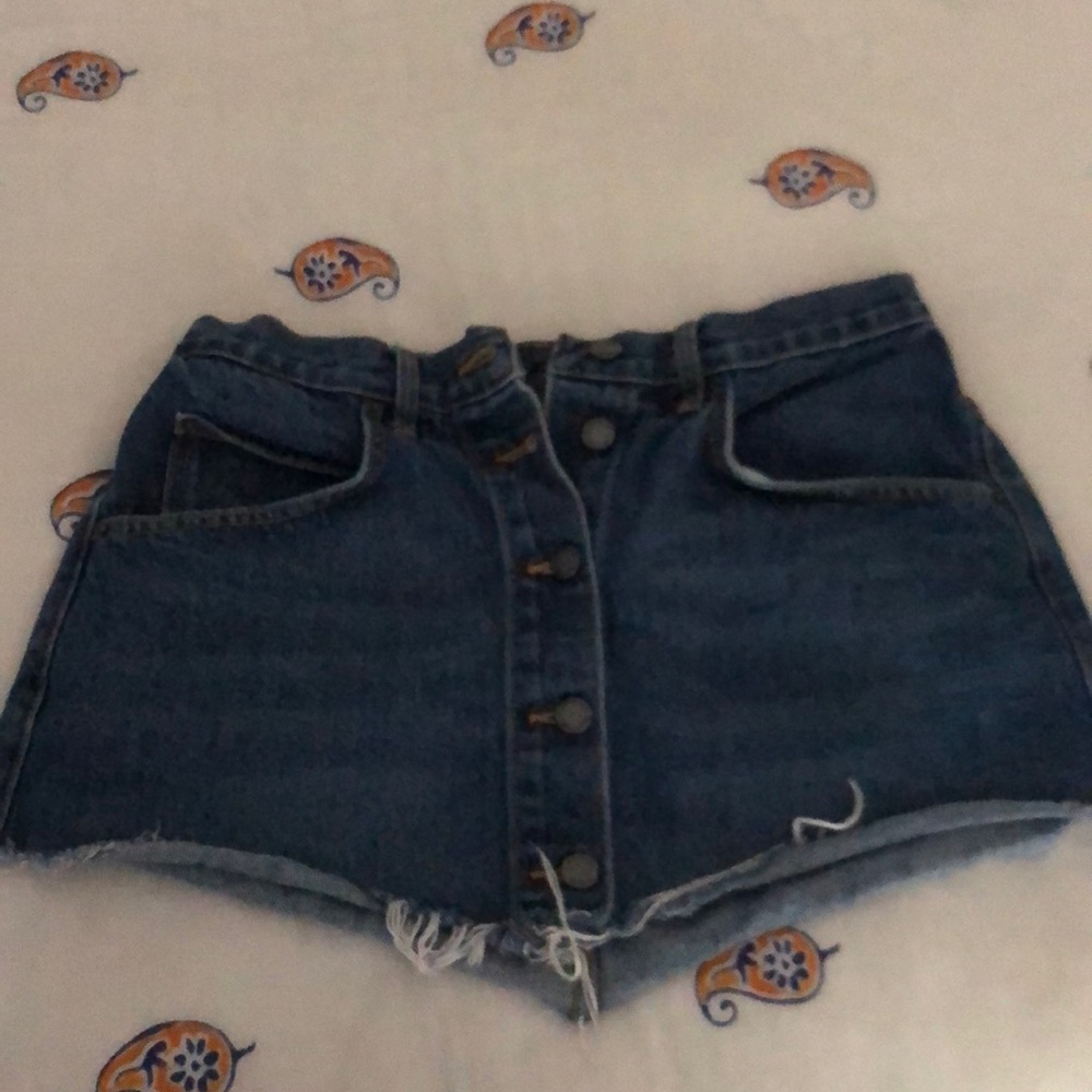 Carmar denim skirt